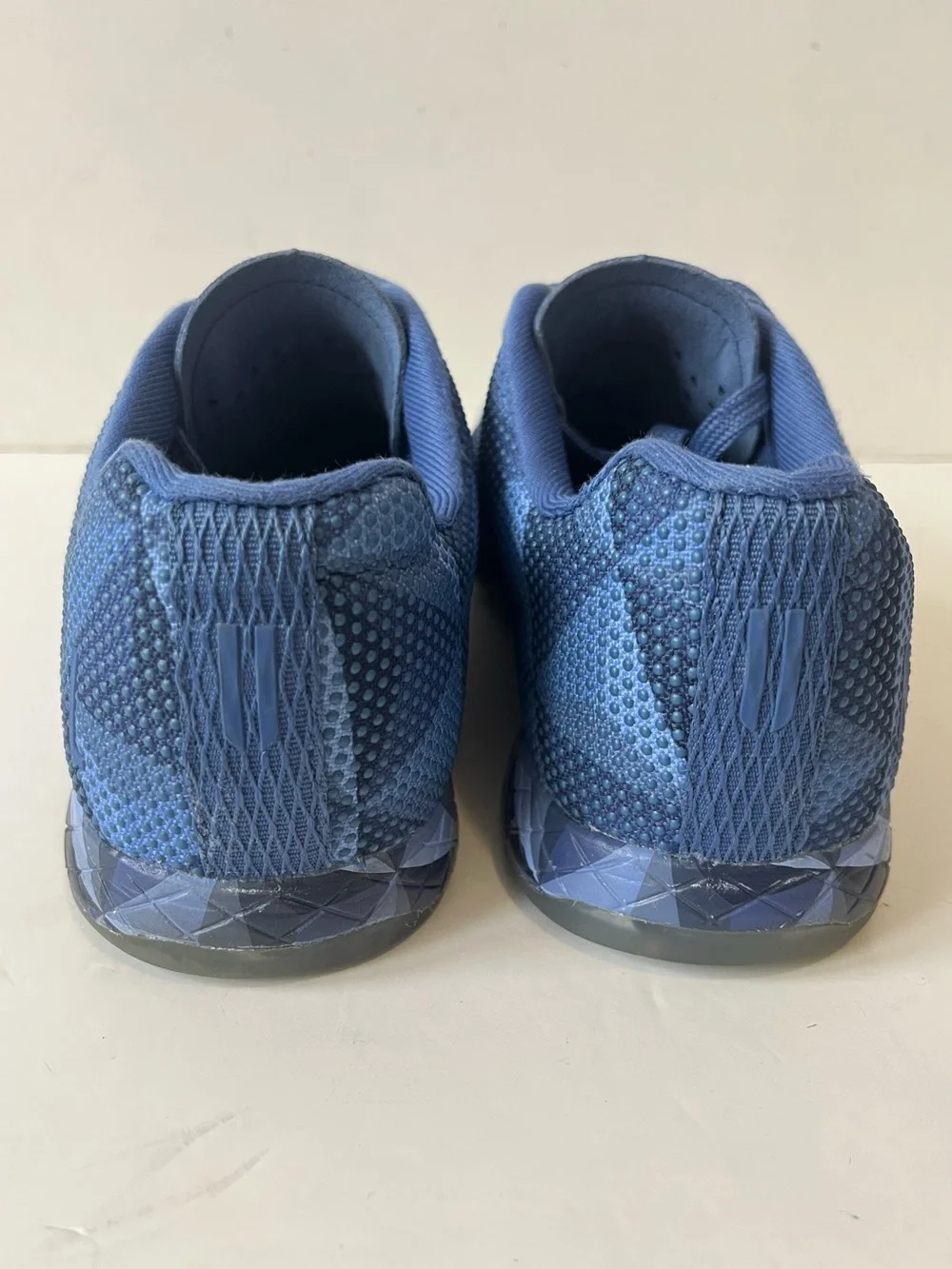 NOBULL Navy blue geometric athletic trainer Sneakers size men5.5/women7